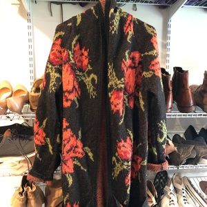 Free People floral Cardigan